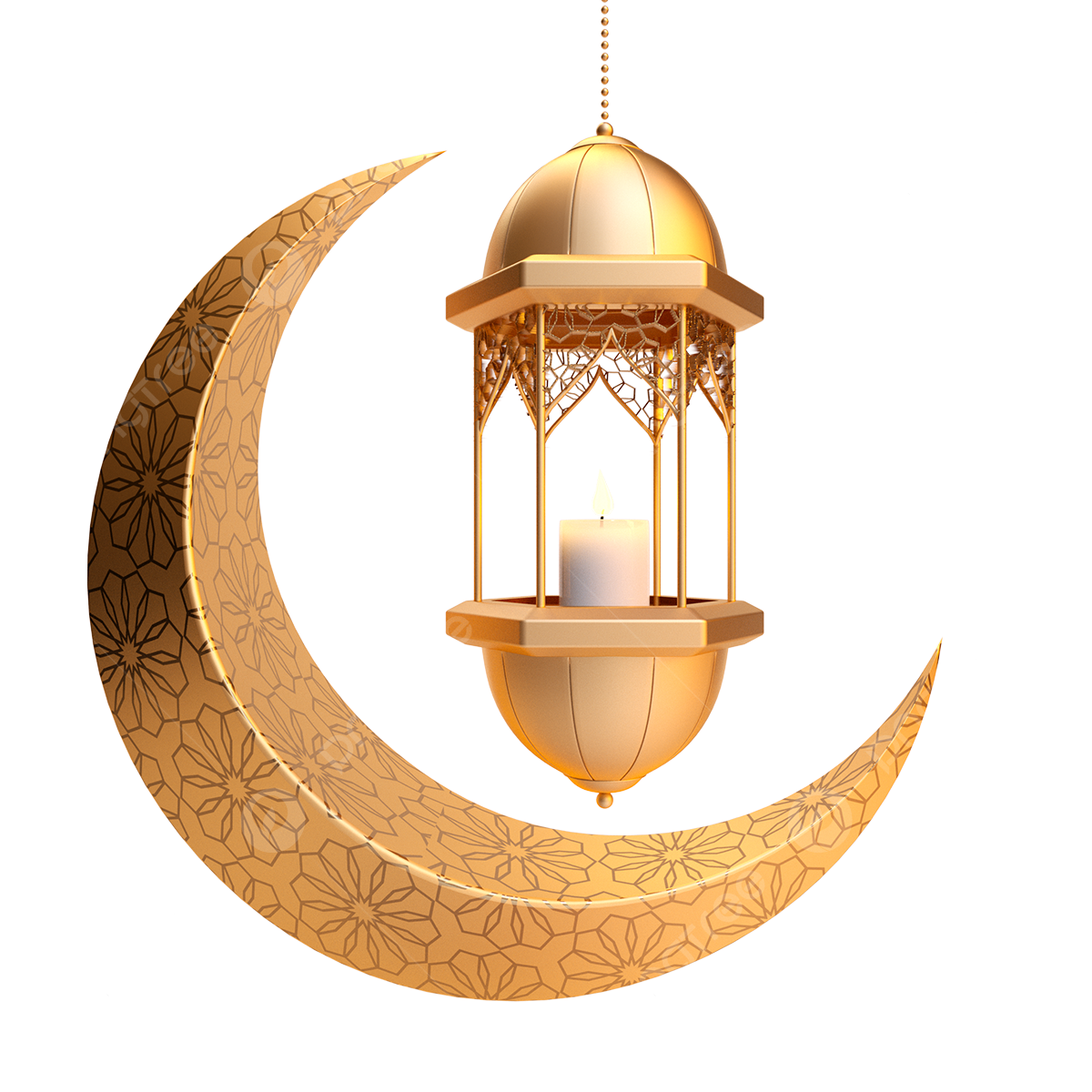 golden ramadan lamp png2 - ايقونات رمضان PNG - SVG خلفية شفافة مفرغ للتصميم Ramadan Kareem Vector Icon Transparent Background