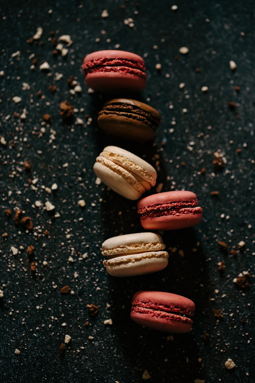 macarons, pastry, dessert, snack, phone wallpaper, food, confection, sweets, treat, french macaroons, aesthetic wallpaper, iphone wallpaper, black wallpaper, black, iphone wallpaper, iphone wallpaper, iphone wallpaper, iphone wallpaper, iphone wallpaper