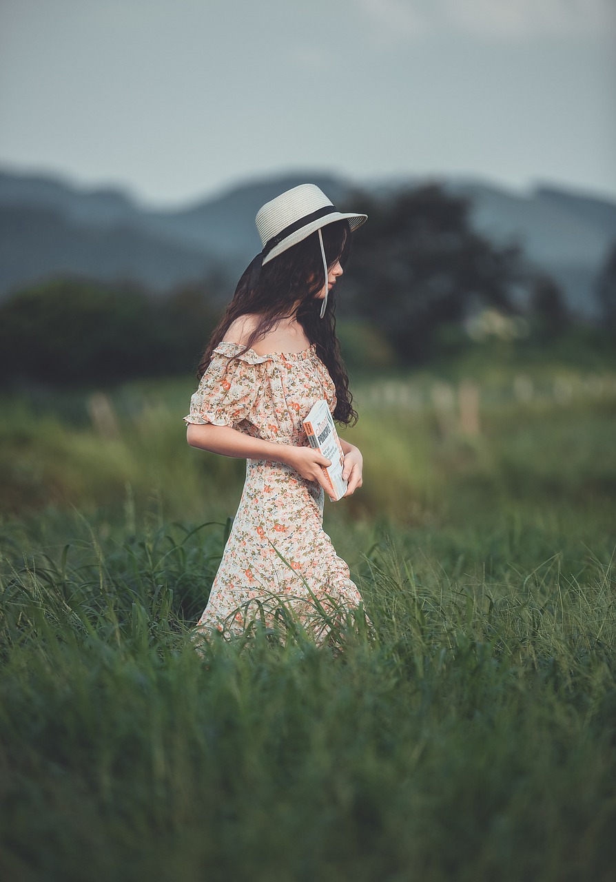 girl, meadow, phone wallpaper, fashion, dress, hat, woman, style, model, pose, field, outdoors, aesthetic wallpaper, iphone wallpaper, iphone wallpaper, iphone wallpaper, iphone wallpaper, iphone wallpaper, iphone wallpaper