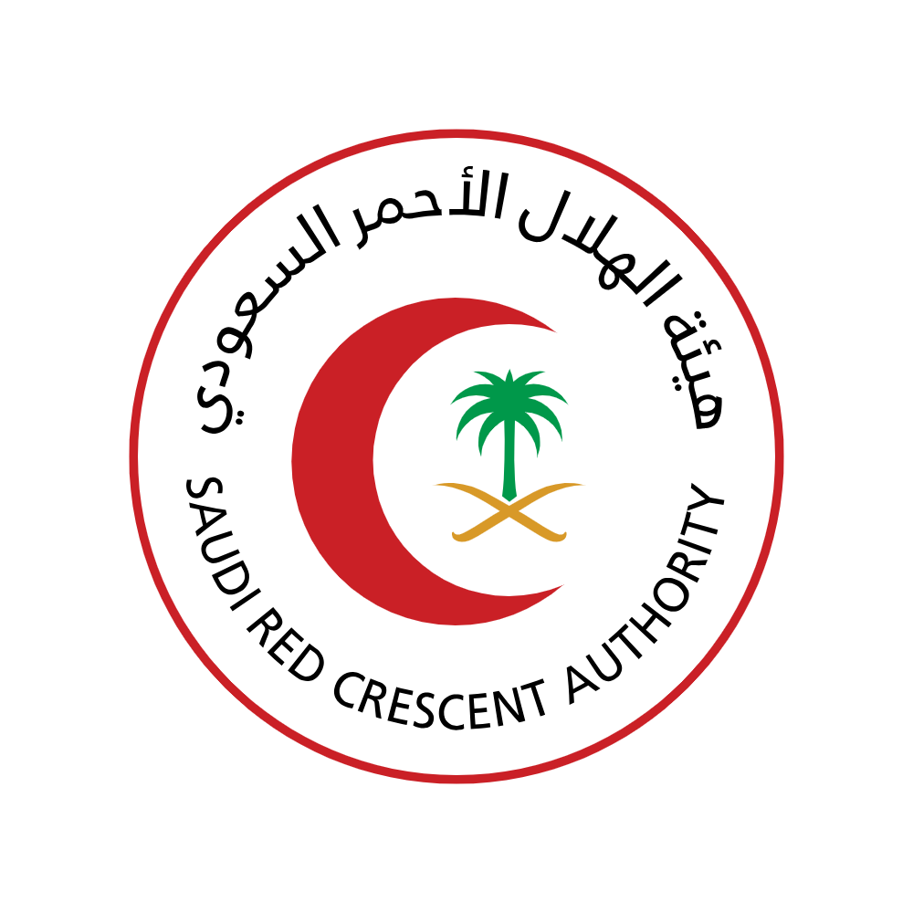 Saudi Red Crescent Authority - شعار هيئة الهلال الأحمر السعودي PNG – SVG خلفية شفافة مفرغ للتصميم Vector Transparent Background