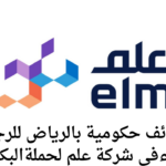 حكومية بالرياض للرجال والنساء فِي شــركــة علم لحملة ليسانس - وظائف شركة علم بالرياض حكومية للرجال والنساء لحملة ليسانس برواتب مجزية